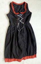 Gonser Dirndl Tracht robe folklorique bavaroise allemande noire Oktoberfest 42