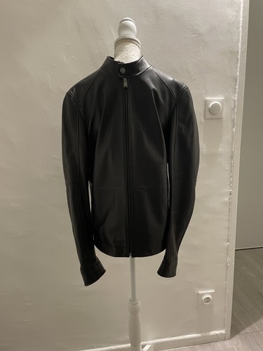 Veste cuir nappa - en,