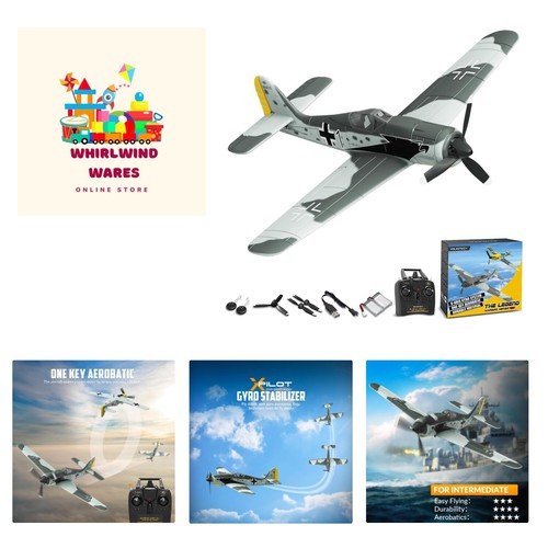 Plane fw190 fighter - rc,
