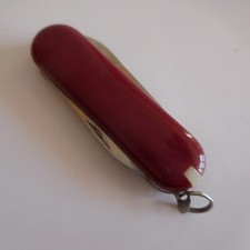 Couteau Suisse poche miniature lame ciseau lime STAINLESS vintage design N5324