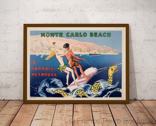 Poster affiche monte - poster-affiche, carlo