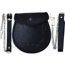 NORMAN Sporran En Cuir