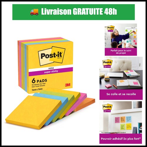 Post notes super sticky - post-it,