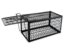 Piège à Rats et Rongeurs Réutilisable – Métal Autobloquant Small 14 x 14 x 28 cm