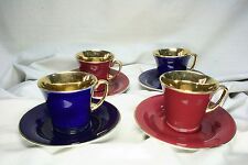 Ensemble de tasses. Porcelaine