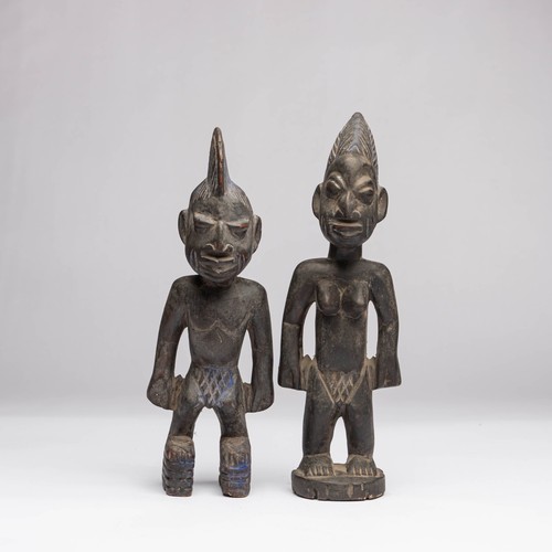 D732 statuettes ibeji - -,