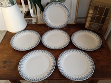 6 Assiettes plates