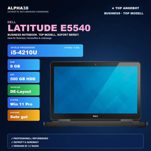 Dell latitude e5540 pro - dell,