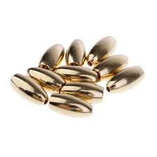 Plombs de pêche en cuivre, lot de 10