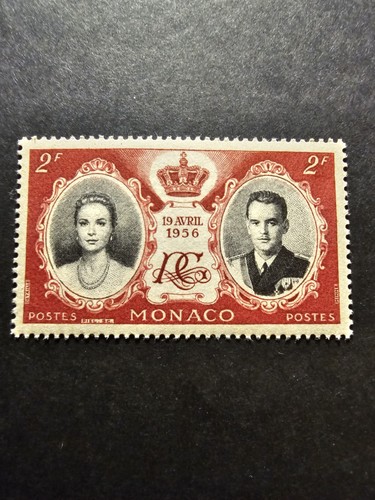 Timbre france monaco - france,