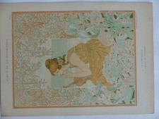 Estampe La musique Allégorie