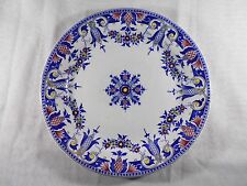 ( 119 ) MAGNIFIQUE ASSIETTE DECOR ROUEN EN FAIENCE DE GIEN