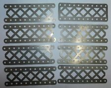 8 x LONGRINES 14cm réf 100 . MECCANO FRANCE USA PARIS ANNEES 10/20 BOITE 00a à 7