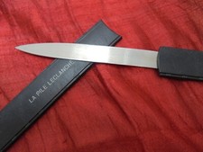 Joli coupe-papier " LA PILE LECLANCHE " Publicitaire vintage année 60- 70