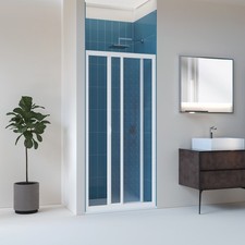 CABINE DE DOUCHE PAROI DE DOUCHE PVC ACRYLIQUE 1 PORTE COULISSANTE CRILEX