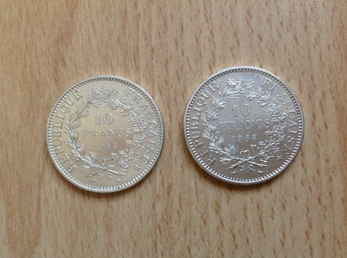 Piéces francs hercule - de,
