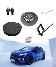 Roue de Secours Galette 16'' pour RENAULT CLIO avec Cric, Clé, Gants et Housse