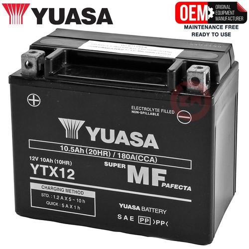 Batterie ytx12 yuasa - batterie,