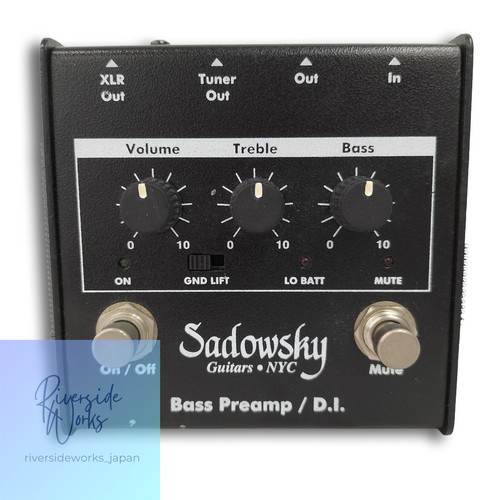 Sadowsky bass preamp pour - bass, preamp/d.i
