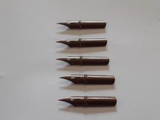 lot 5 plume  d'ecriture nibs penna HINKS WELLS et CO n°3F S.O england