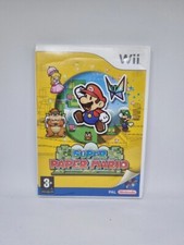 Jeu Nintendo WII WII U SUPER PAPER MARIO en bon état avec boitier  PAL