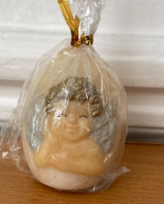 Bougie Noël Ange Christmas Candle non ouverte ! H=5,5cm + 2 cadeau !