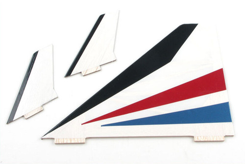 Empennage arrière jet mirage - arrière,