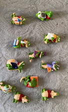 lot personnages  crocodiles kINDER vintage