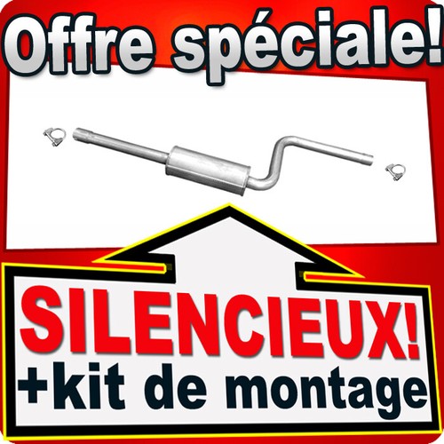 Silencieux intermédiaire pour