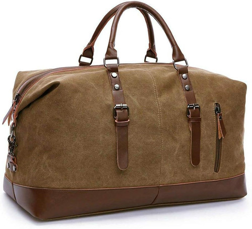 Grand sac voyage toile - sac, en