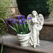 Jardinière statue ange - statue,