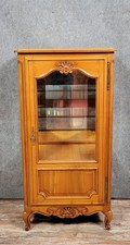 Vitrine Provencale style Louis XV en merisier époque XXeme