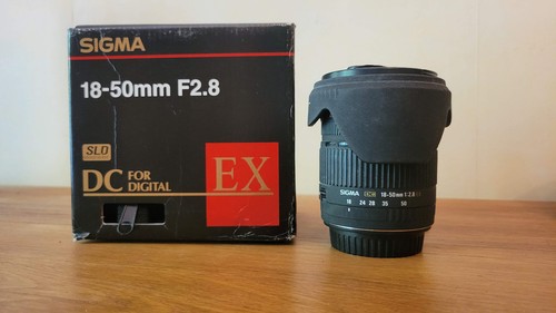 Objectif sigma 50mm 8 dc - 18-50mm, f2.8