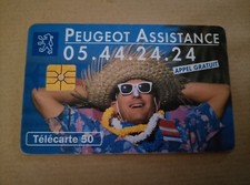 telecarte france 50 unites 07/93 peugeot assistance