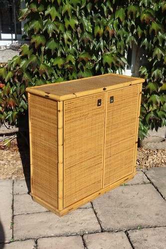 Buffet portes rotin par - portes, en