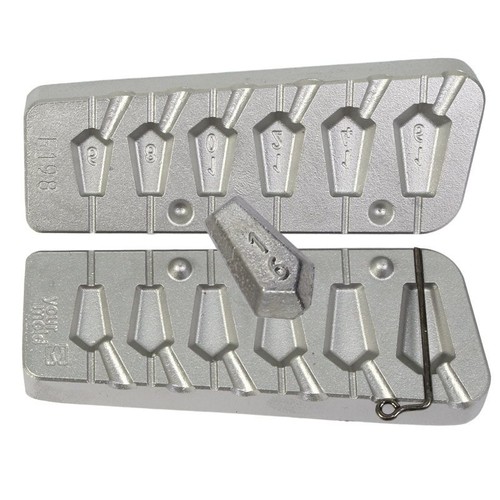 Moule plombs facettes - facettes, percee