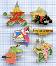 Lot Pin's RETROGAMING JEUX