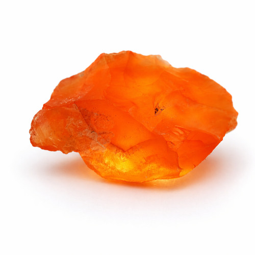 Saphir orange naturel - brut, 73