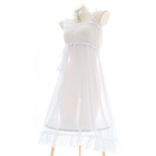 Robe nuit tulle - robe, en