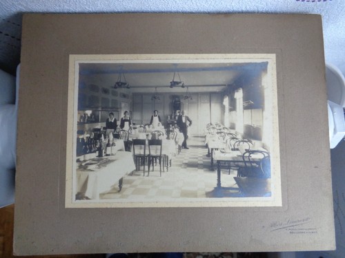 Ancienne photo restaurant des - photo,