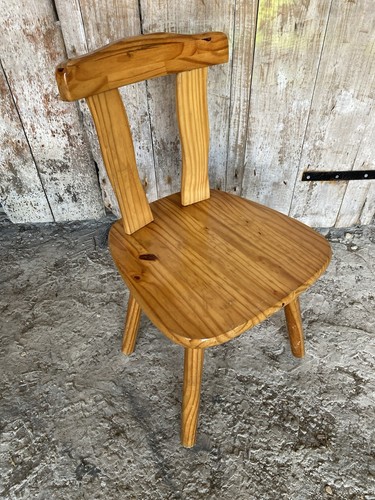 Chaise ancienne bistrot bois - chaise,