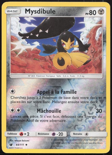 Carte pokémon mysdibule - pokémon,