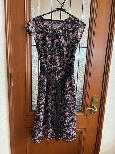 Robe noire manches courtes - robe,