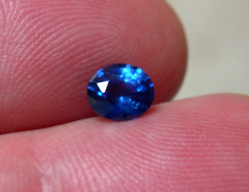 Superbe saphir bleu - superbe,