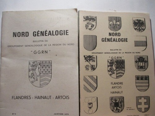Livres nord généalogie - livres,