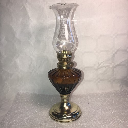 Antique kerosene lamp orange - kerosene,