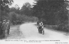 CPA 27 CIRCUIT DE L'EURE 1914 MILNER SUR LEVIS 1ER DES MOTO DE 250cm C