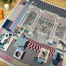 Hermès châle cachemire soie