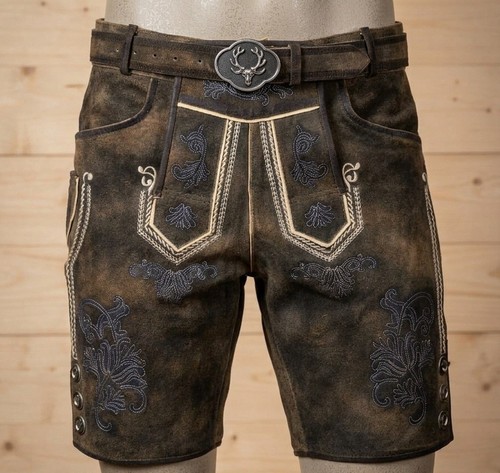 Short cuir allemand pour - short,
