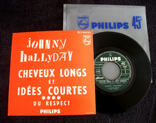 45T JUKE BOX JOHNNY HALLYDAY